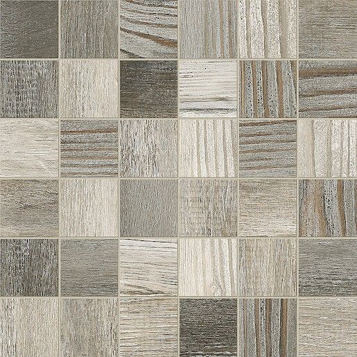 Mozaika Dom Barn Wood grey mix 32,6x32,6 cm DBWM40 - Siko - koupelny - kuchyně