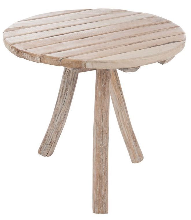Kulatý dřevěný stolek  Branches - Ø 75*65cm J-Line by Jolipa - LaHome - vintage dekorace