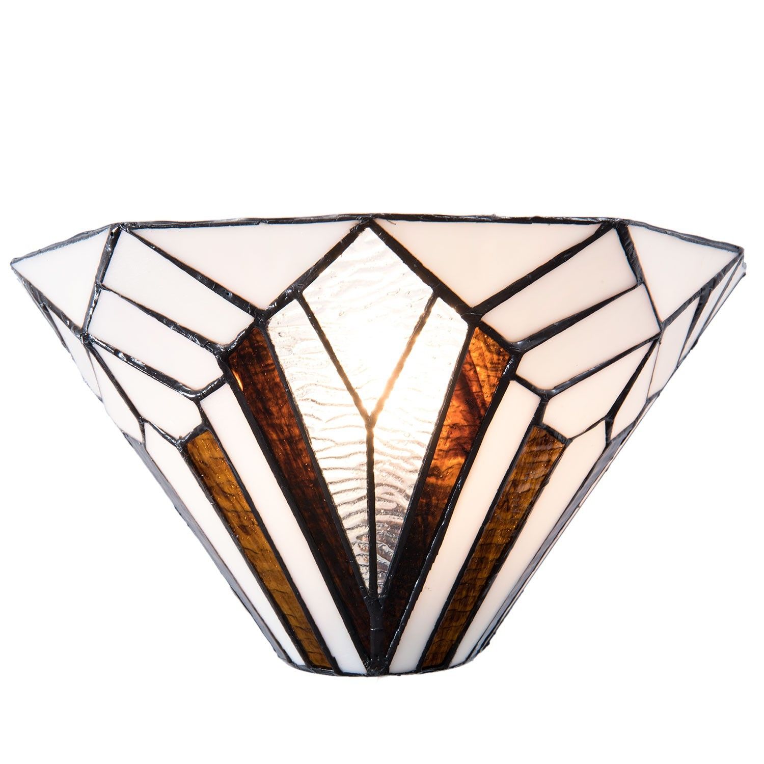 Nástěnná lampa Tiffany Excellent - 31*16*16 cm  Clayre & Eef - LaHome - vintage dekorace