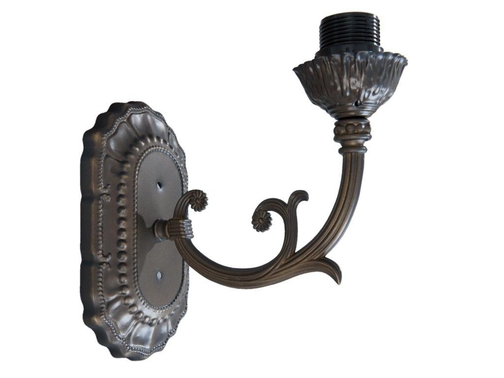 Nástěnná lampa Tiffany bez stínítka -12*22*22 cm / E27/40W Clayre & Eef - LaHome - vintage dekorace