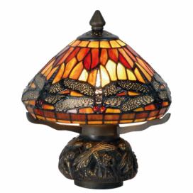 Stolní lampa Tiffany - Ø 22*21 cm 1x E14 / Max 40W Clayre & Eef
