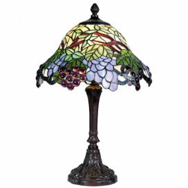 Stolní lampa Tiffany - Ø 30*48 cm 1x E27 Clayre & Eef