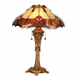 Stolní lampa Tiffany - Ø 40*53 cm Clayre & Eef