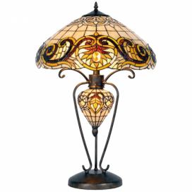Stolní lampa Tiffany - Ø 46*76 cm Clayre & Eef