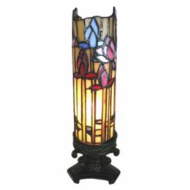 Stolní lampa Tiffany Nenuphar - 15*15*27 cm Clayre & Eef