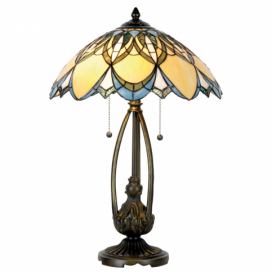 Stolní lampa Tiffany SUN - Ø 40*60 cm  Clayre & Eef