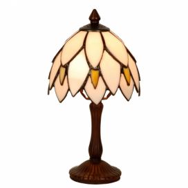 Stolní Tiffany lampa - Ø 18*34 cm  Clayre & Eef