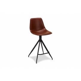 Furnistore Designová barová židle Aeron, světlehnědá