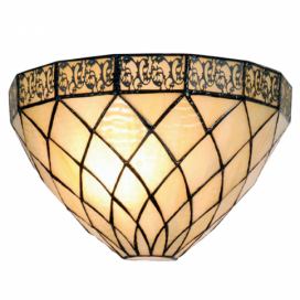 Nástěnná lampa Tiffany - 30*15*20 cm 1x E14 / Max 40W Clayre & Eef