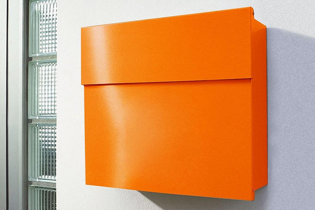 Radius design cologne Schránka na dopisy RADIUS DESIGN (LETTERMANN 4 orange 560A) oranžová - i-zahradninabytek.cz