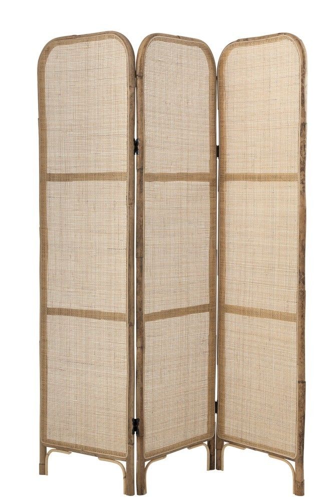 Pokojový dřevěný paravan Screen - 150*15*180 cm J-Line by Jolipa - LaHome - vintage dekorace