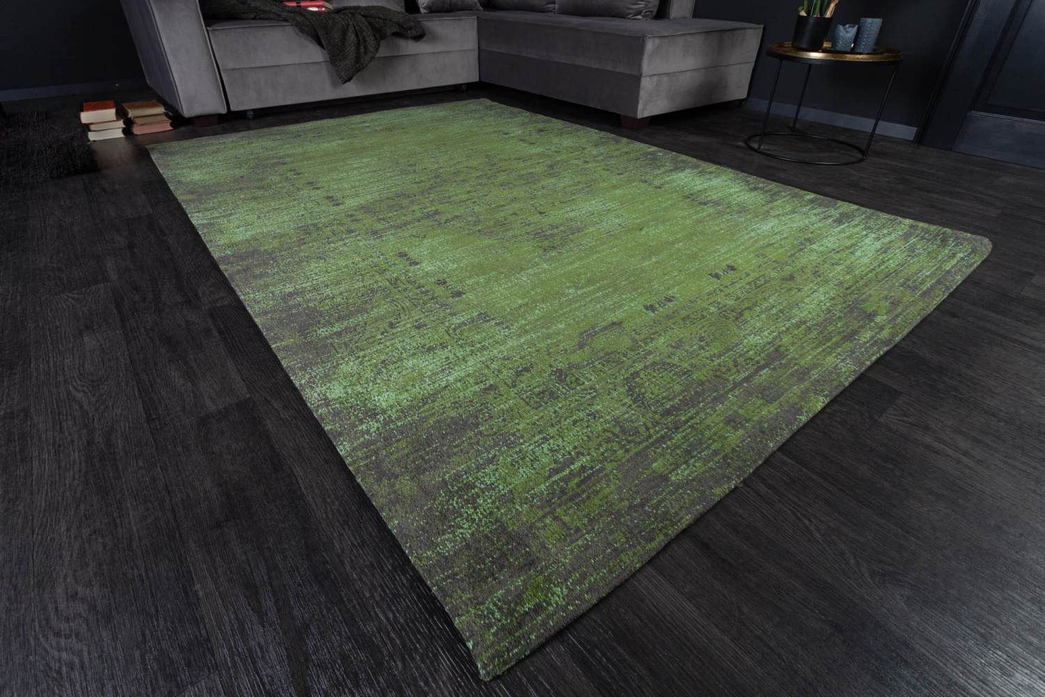 LuxD Designový koberec Francis 240 x 160 cm smaragdově zelená - Estilofina-nabytek.cz