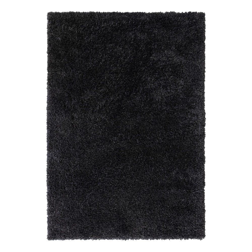 Černý koberec Flair Rugs Sparks, 60 x 110 cm - Bonami.cz