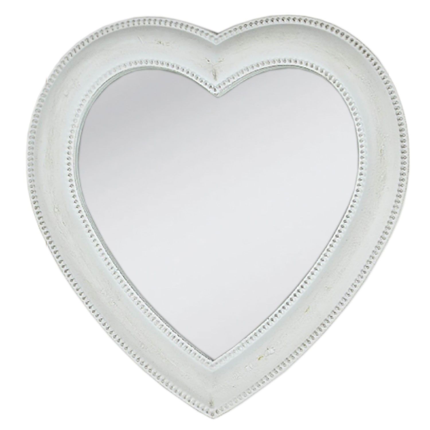 Zrcadlo ve tvaru srdce - 27*3*28 cm Clayre & Eef - LaHome - vintage dekorace