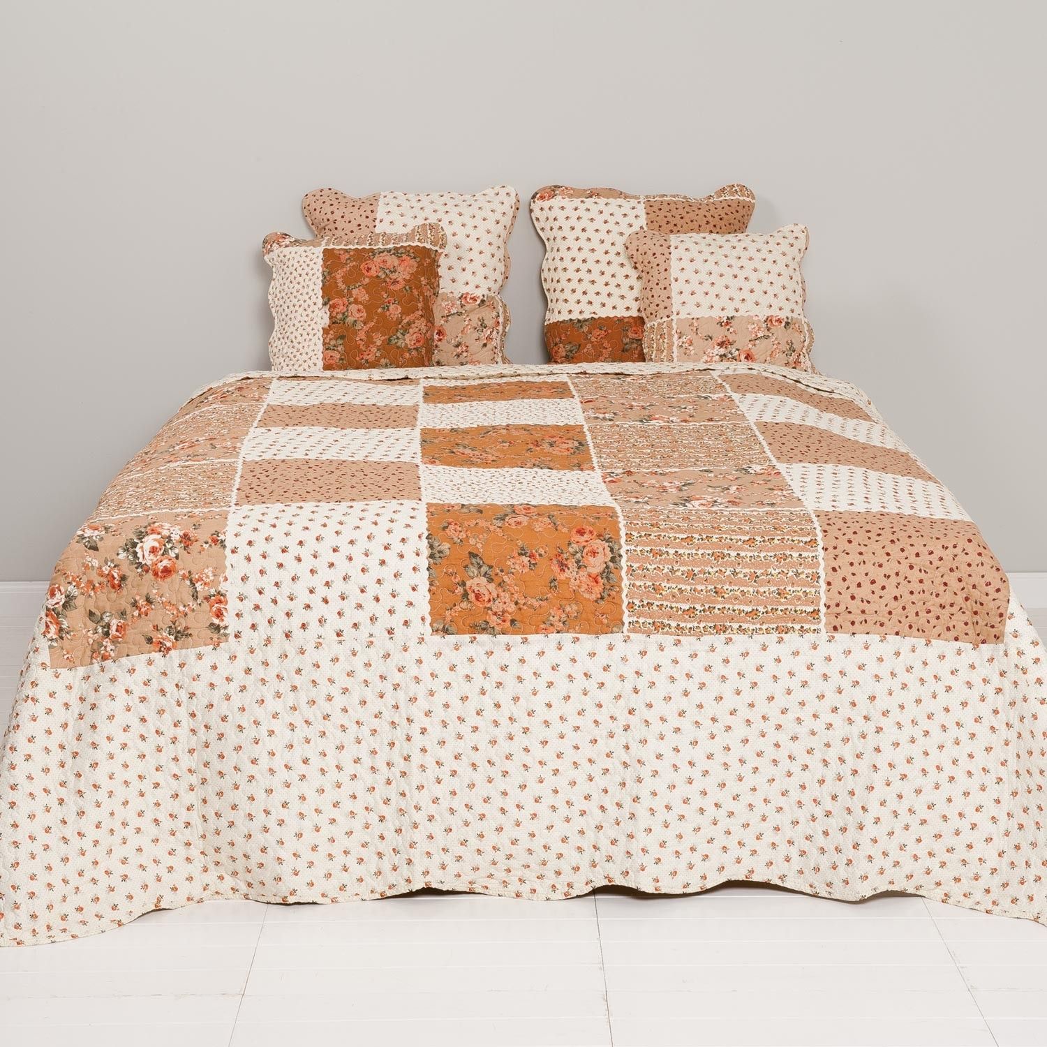 Přehoz na jednolůžkové postele Quilt 137 - 140*220 cm Clayre & Eef - LaHome - vintage dekorace