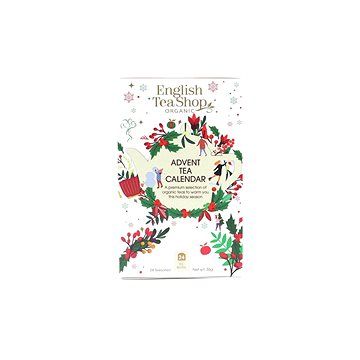 English Tea Shop Bílý adventní kalendář 36 g, 24 ks bio ETS24 - alza.cz
