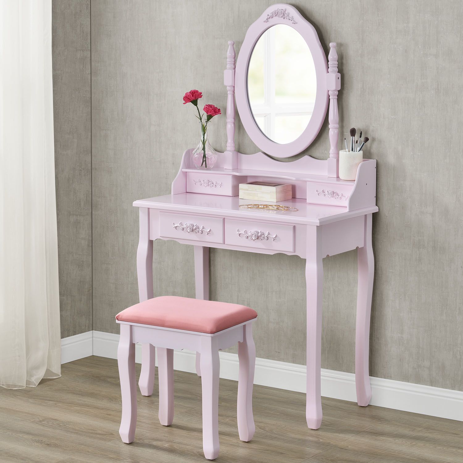 Toaletní stolek Marie “Pink” Thérése - Therese.cz