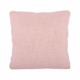 Růžový polštář s výplní Ibiza blush pink - 60*60cm Collectione LaHome - vintage dekorace