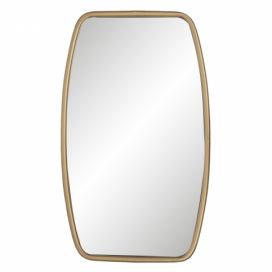 Nástěnné zrcadlo se zlatým kovovým rámem - 35*3*60 cm Clayre & Eef LaHome - vintage dekorace