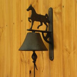 Zvonek střední hnědý s koněm