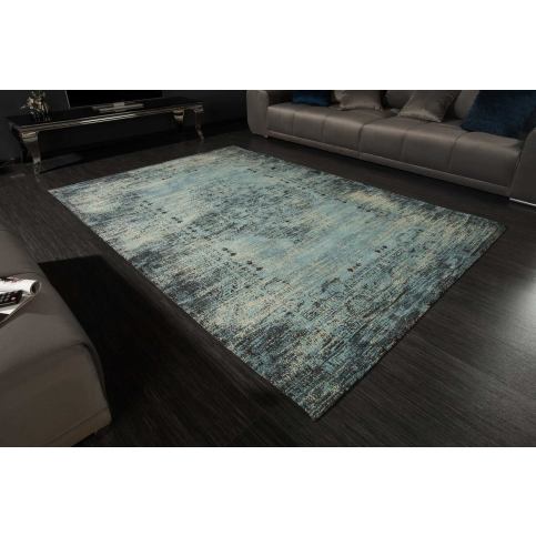LuxD Designový koberec Saniyah 240 x 160 cm tyrkysově-modrý Estilofina-nabytek.cz