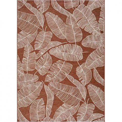 Oranžový venkovní koberec Universal Sigrid, 58 x 110 cm Bonami.cz