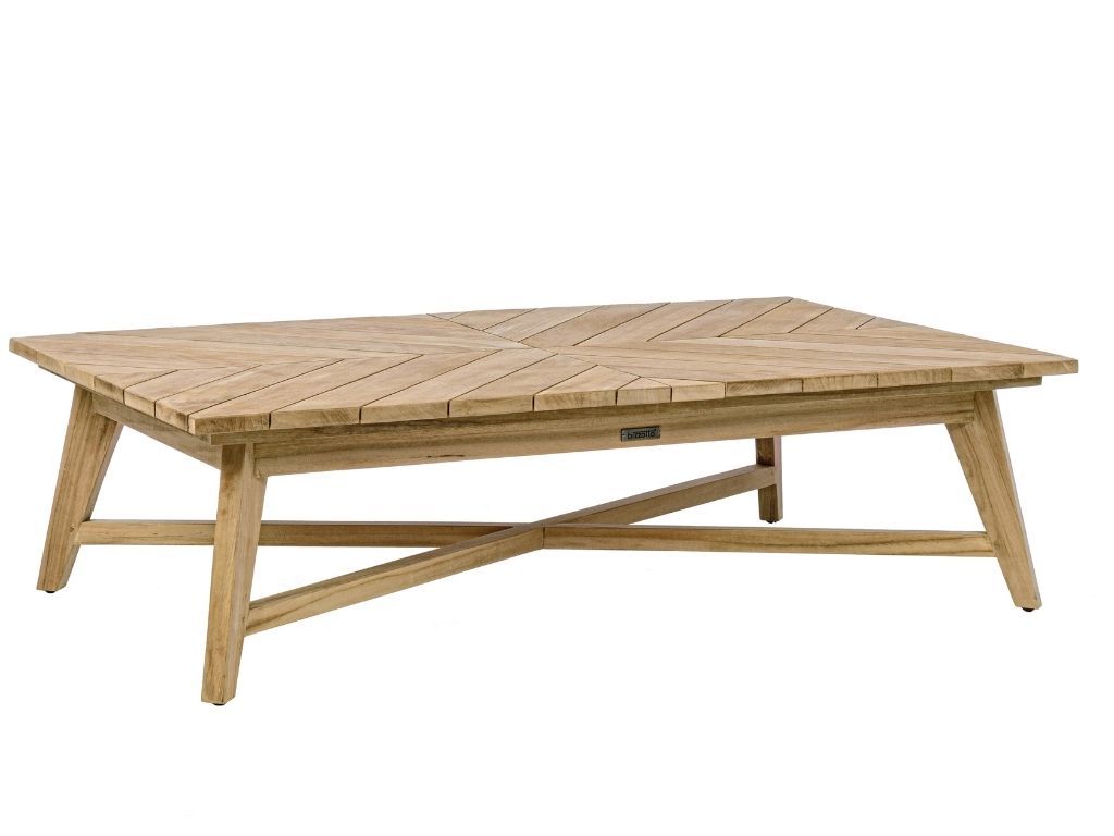 Teakový zahradní konferenční stolek Bizzotto Coachella 120 x 70 cm - Designovynabytek.cz