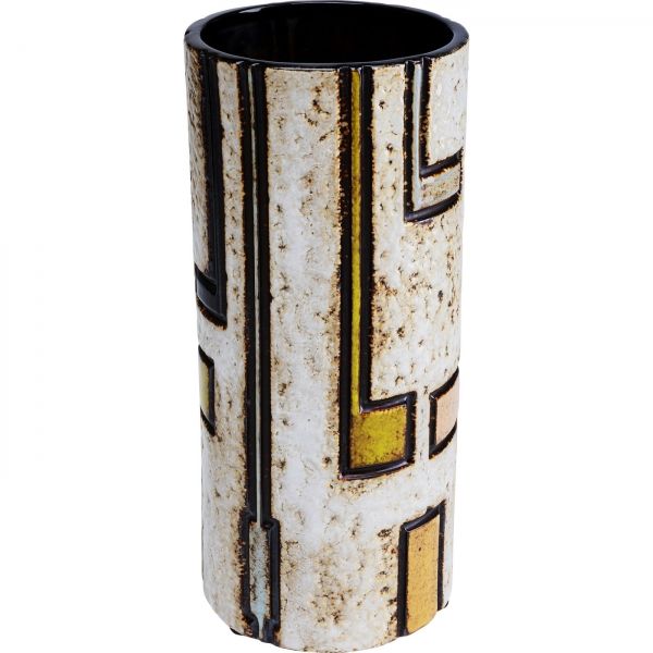 Barevná keramická váza Jolly 31cm - KARE