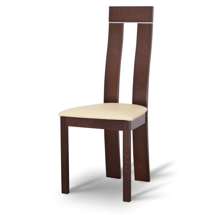 Dřevěná jídelní židle DESI Tempo Kondela Ořech - DEKORHOME.CZ