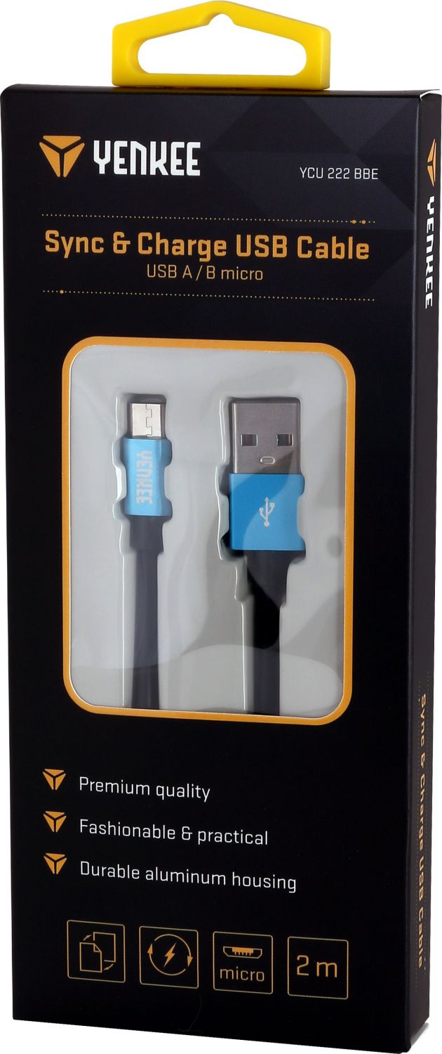 Synchronizační a nabíjecí kabel USB 2 m - Astoreo.cz