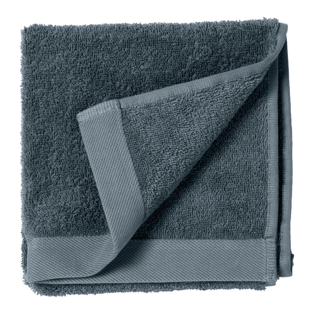 Modrý ručník z froté bavlny Södahl China, 60 x 40 cm - Bonami.cz