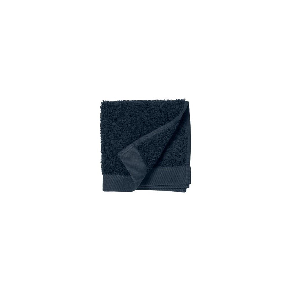 Modrý ručník z froté bavlny Södahl Indigo, 30 x 30 cm - Bonami.cz
