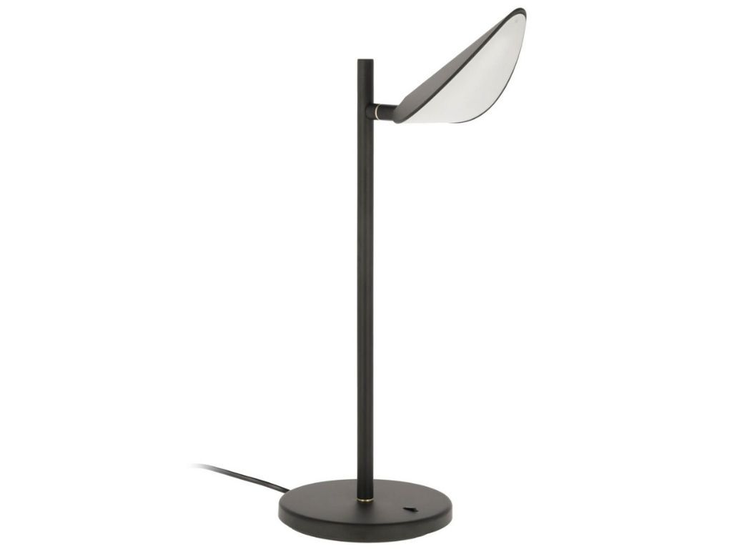 Černá kovová stolní lampa Kave Home Veleira - Designovynabytek.cz