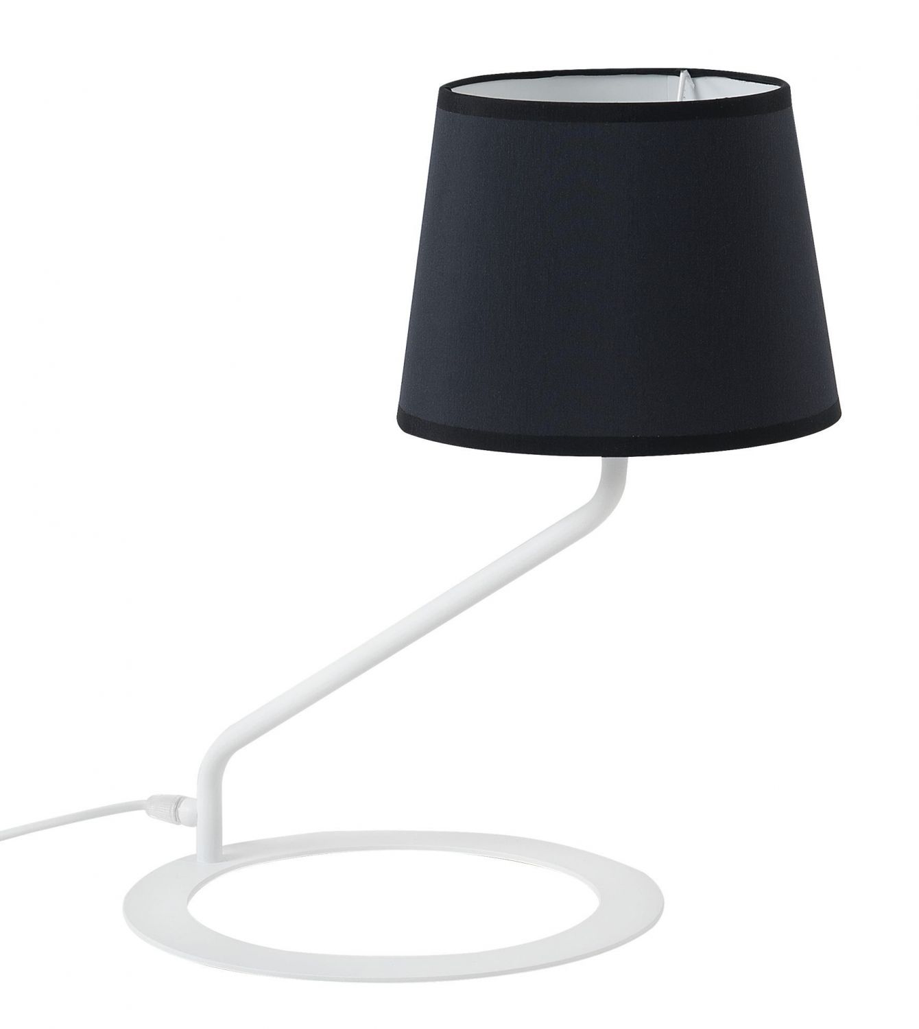 Nordic Design Černá kovová stolní lampa Shadow - Designovynabytek.cz
