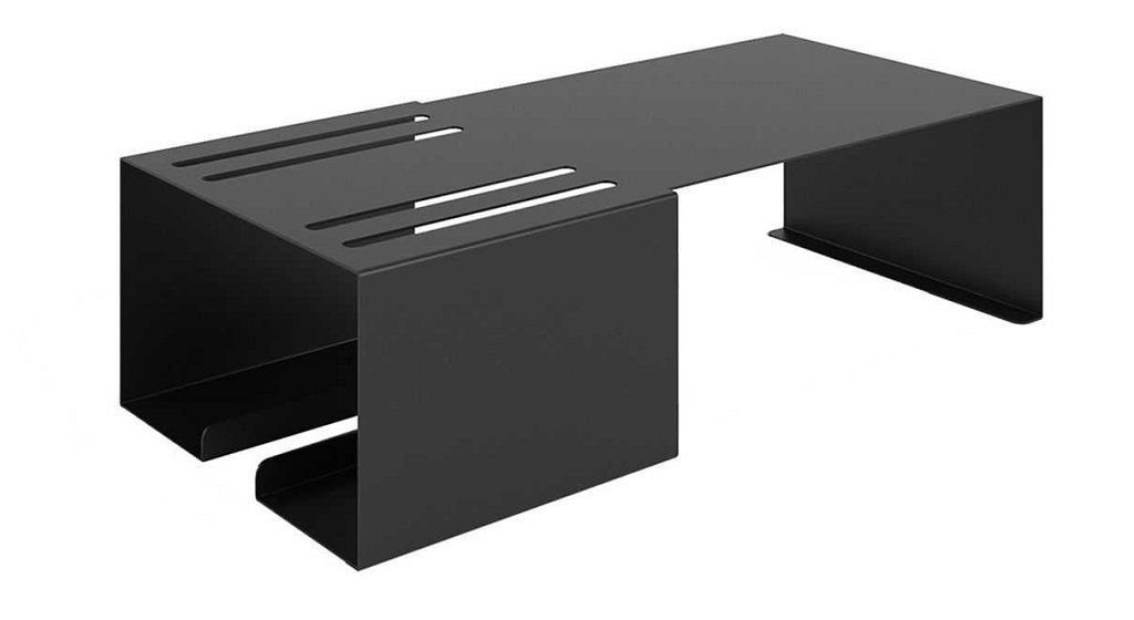 take me HOME Černý kovový konferenční stolek Folder 90 x 40 cm - Designovynabytek.cz