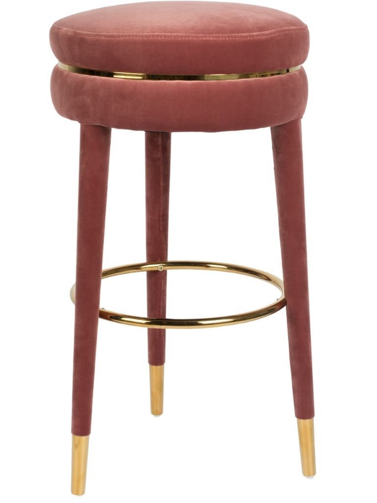 Růžová barová židle 78 cm Bold Monkey I Am Not A Macaron - Designovynabytek.cz