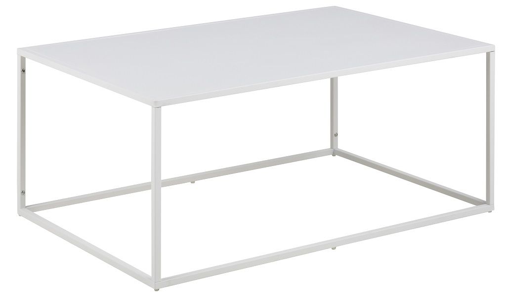 SCANDI Bílý konferenční stolek Renna 90x60 cm - Designovynabytek.cz
