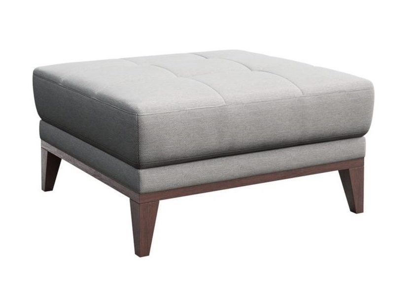 Světle šedá látková podnožka MESONICA Musso Tufted - Designovynabytek.cz