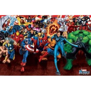 Plakát Marvel Heroes - Attack - Favi.cz