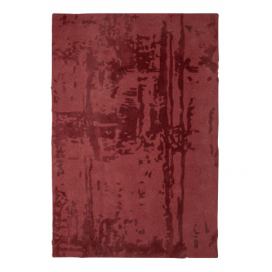 Hoorns Kaštanově hnědý sametový koberec Michelle 170 x 240 cm