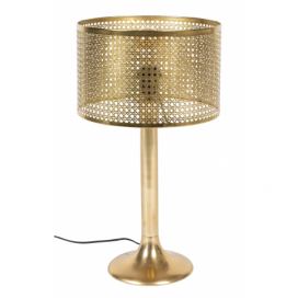 Designovynabytek.cz: Zlatá kovová stolní lampa DUTCHBONE BARUN