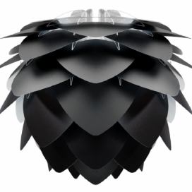 Umage Černé plastové závěsné světlo Silvia Ø 50 cm