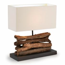 Designovynabytek.cz: Dřevěná stolní lampa LaForma Iahas