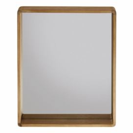 Dřevěné nástěnné zrcadlo Kave Home Kuveni 65 x 80 cm Designovynabytek.cz