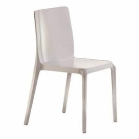 Pedrali Béžová plastová jídelní židle Blitz 640