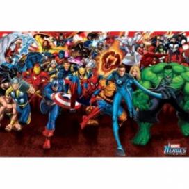 Plakát Marvel Heroes - Attack