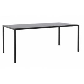Take Me Home Černý kovový jídelní stůl Simplico 200 x 90 cm