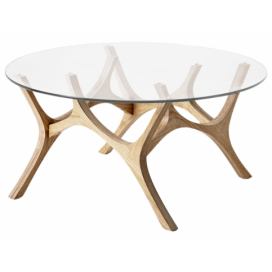 Designovynabytek.cz: Dubový konferenční stolek Tabanda Moose 79 cm