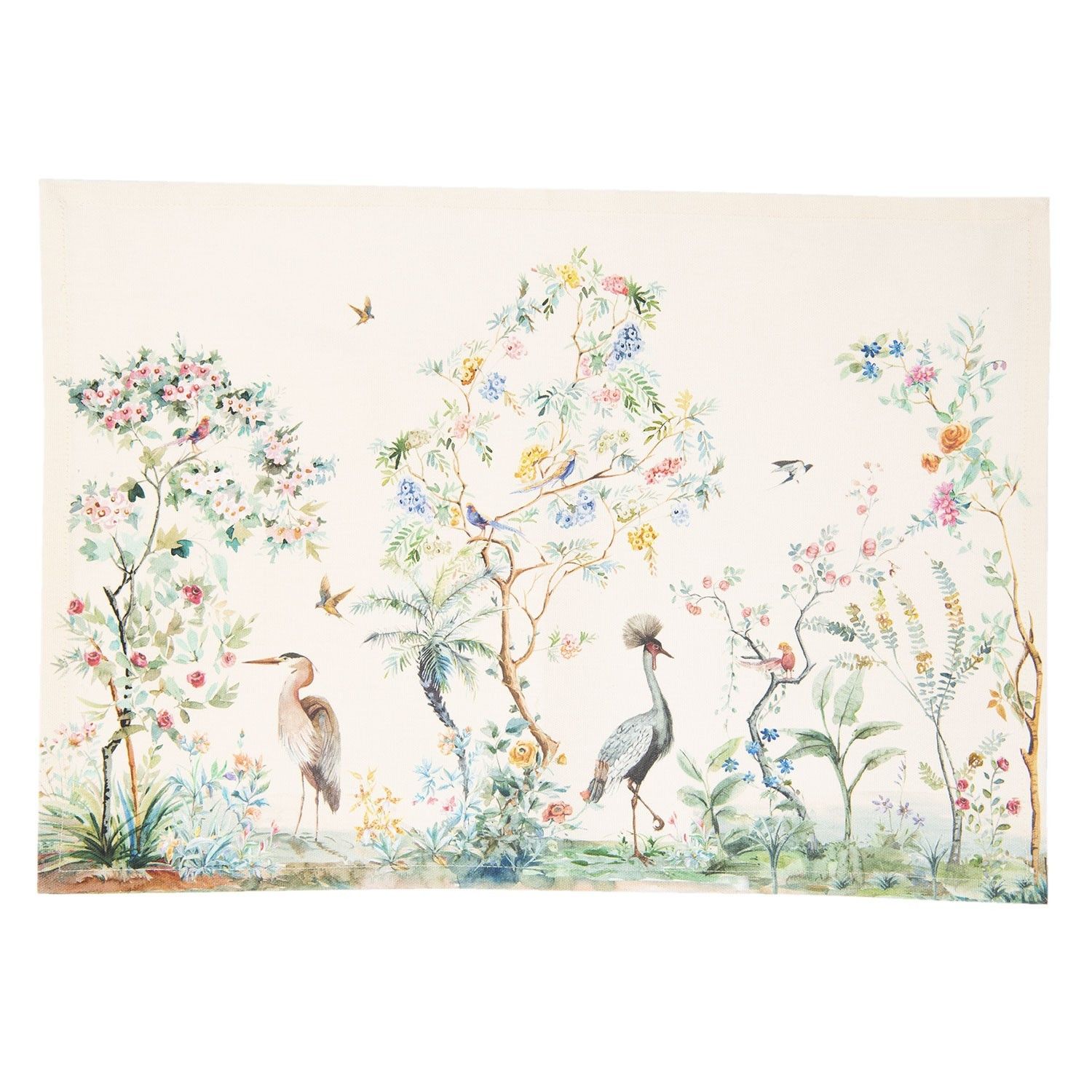 Prostírání Birds in Paradise -  48*33 cm - 6ks Clayre & Eef - LaHome - vintage dekorace