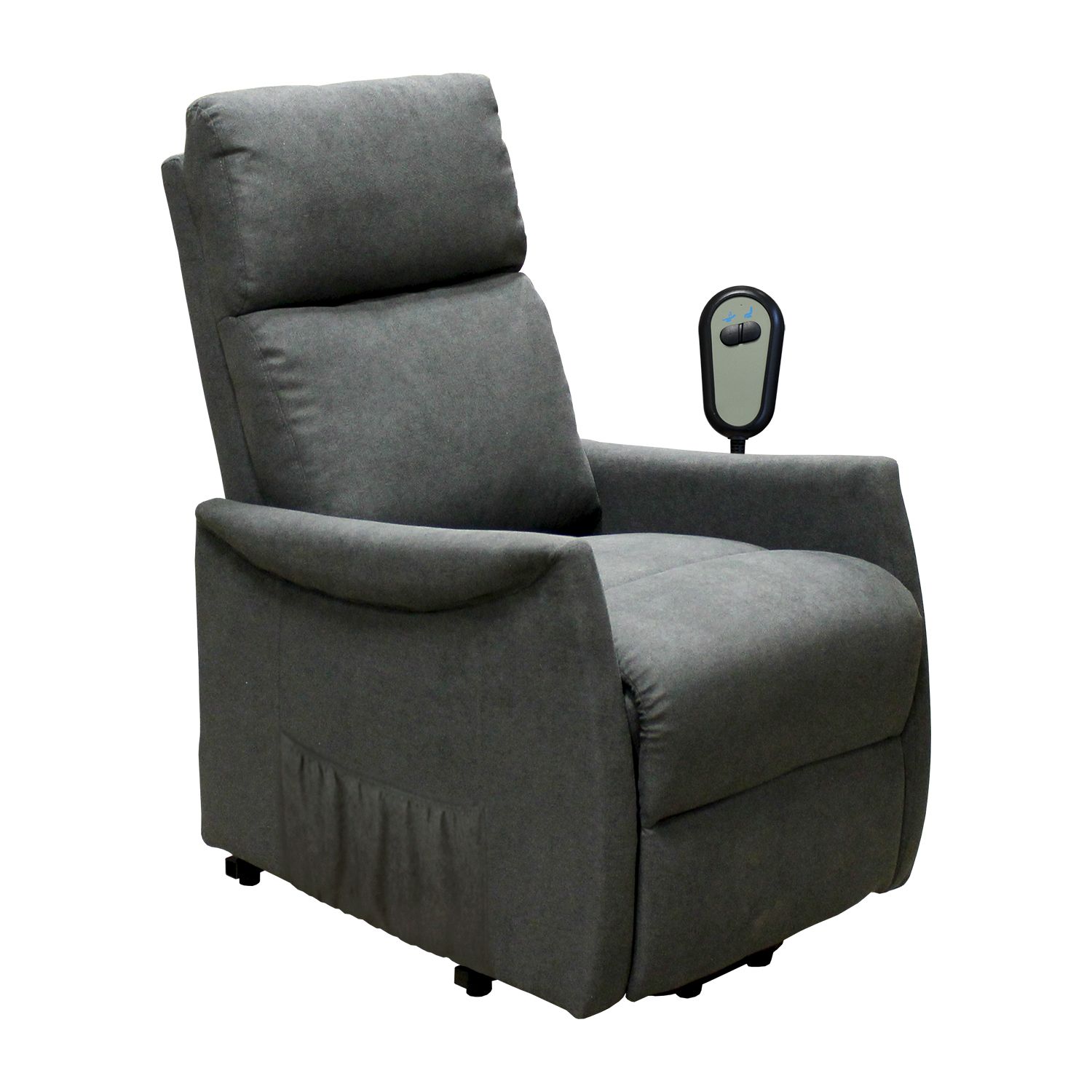 Relaxační křeslo REX šedé - IDEA nábytek
